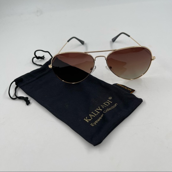 Kaliyadi Other - NEW! 🕶Kaliyadi Men’s Gold Tone Polarized Driving Aviator Sunglasses